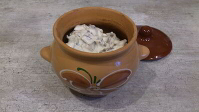 пельмени в горшочках