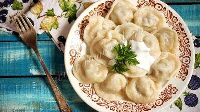 сочные пельмени на заварном тесте