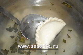 Тесто заварное для пельменей