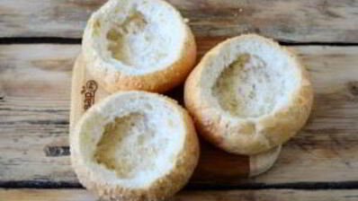 булочки, фаршированные пловом