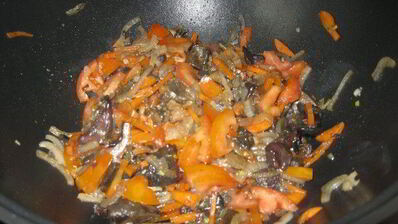 грибной плов