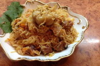 Макаронный плов