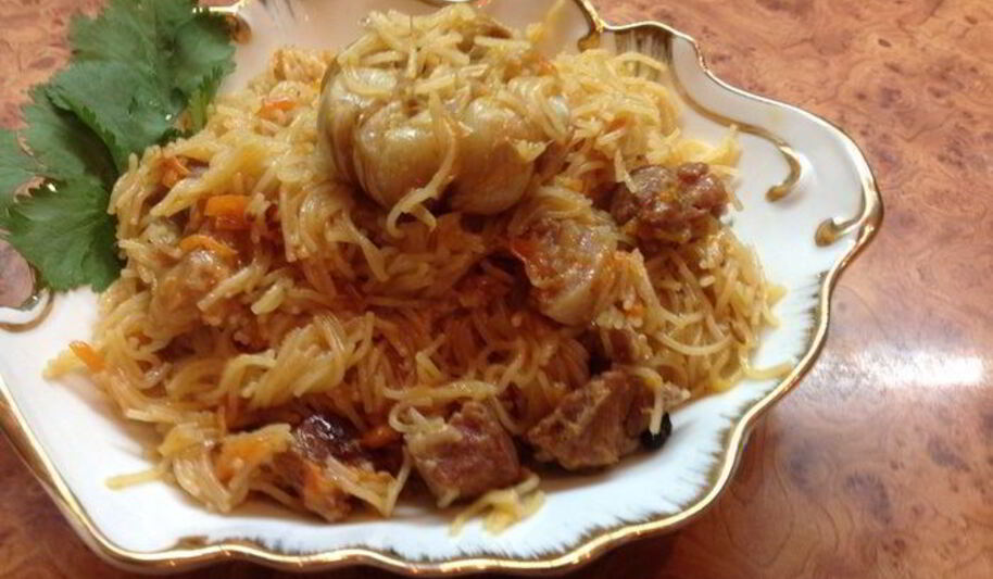 Рецепт макаронного плова