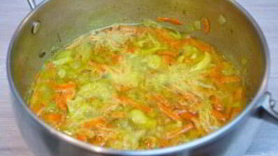 острый плов с курицей