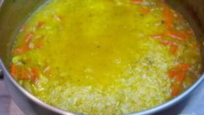 острый плов с курицей