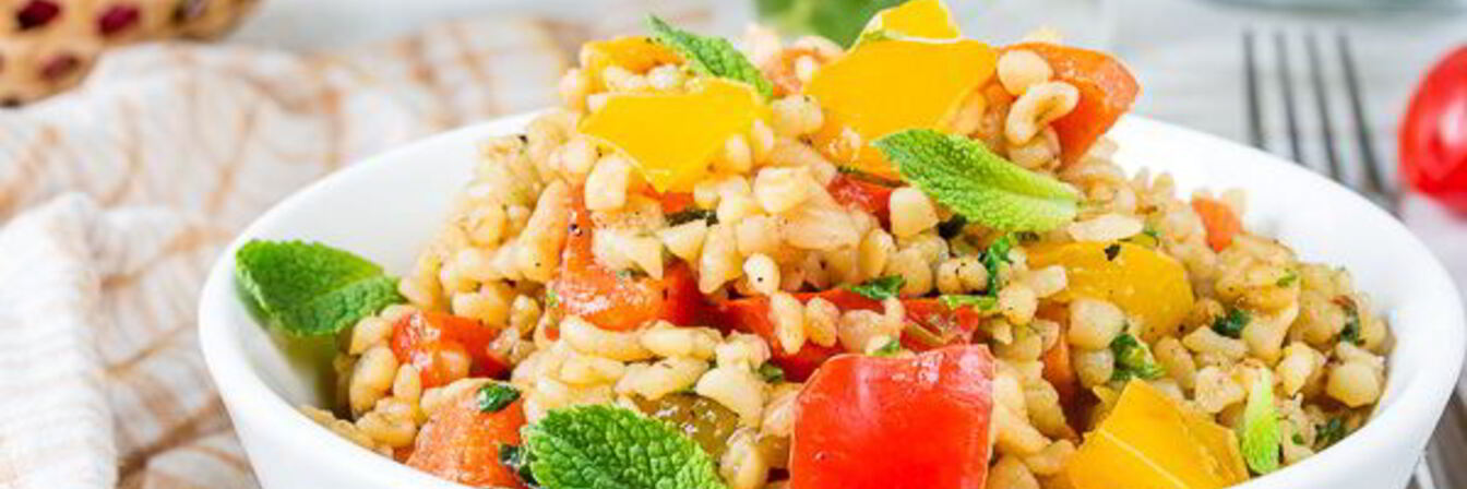 Пилав из булгура с овощами