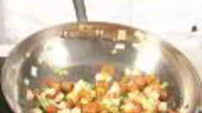 пилав с курицей и хурмой