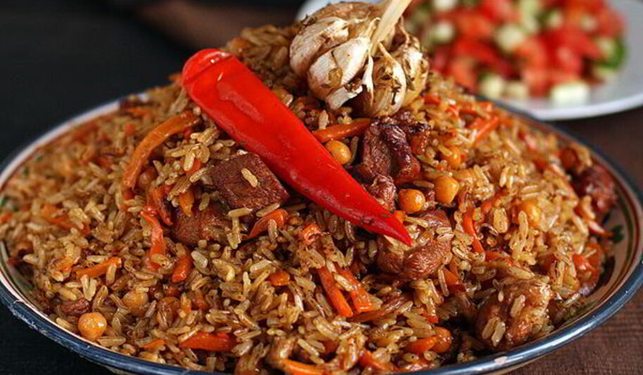 Рецепт плова из баранины с нутом
