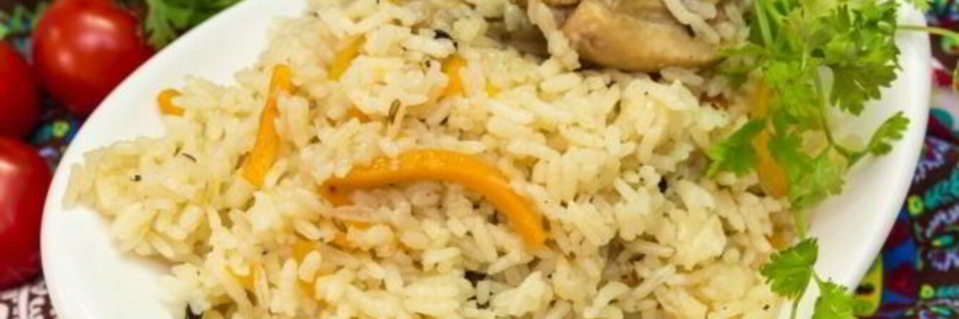 Плов из курицы в казане