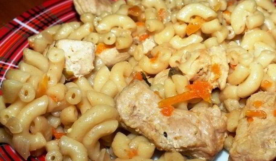 Рецепт плова из макарон