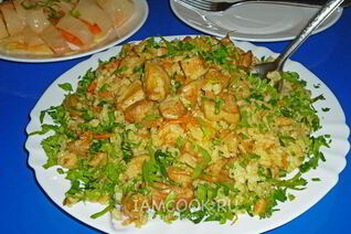 Плов из свиной грудинки