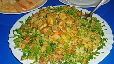 плов из свиной грудинки