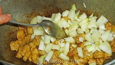 плов из свиной грудинки