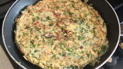 плов с балыглы кюкю