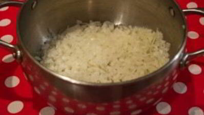 плов с белыми грибами