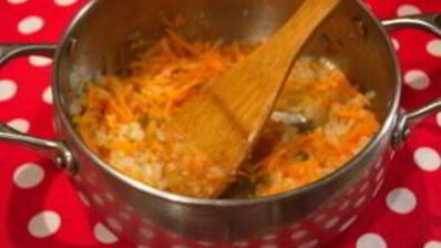 плов с белыми грибами