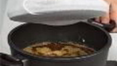 плов с чечевицей и овощами