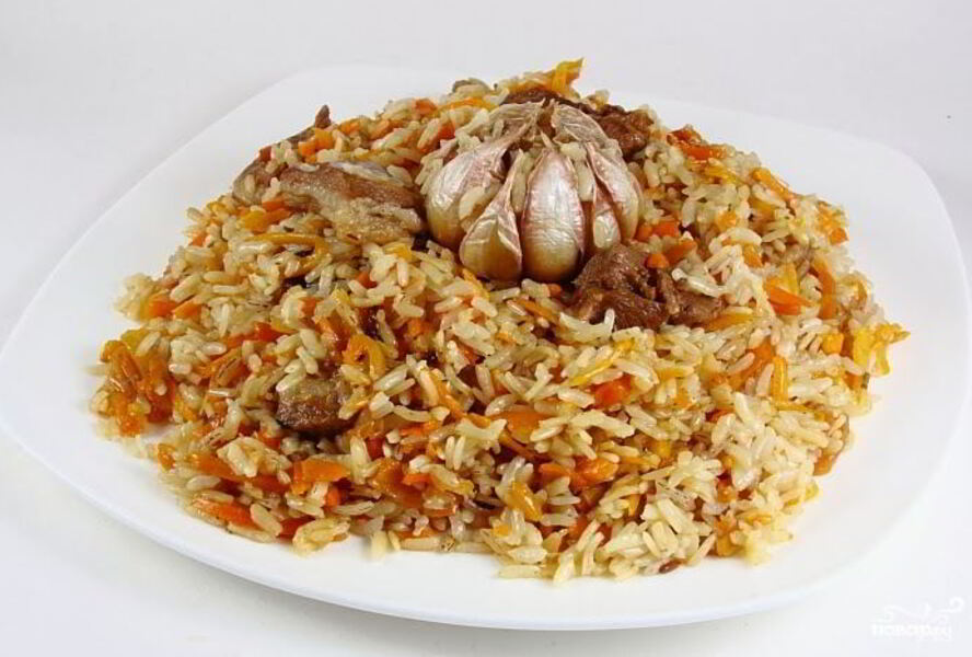 Плов с говядиной по-восточному