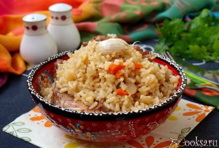 Плов с кроликом