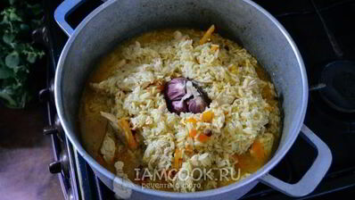 плов с куриной грудкой