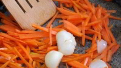 плов с курицей и баклажанами