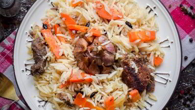 плов с тушенкой в мультиварке