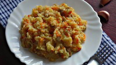 плов со свининой