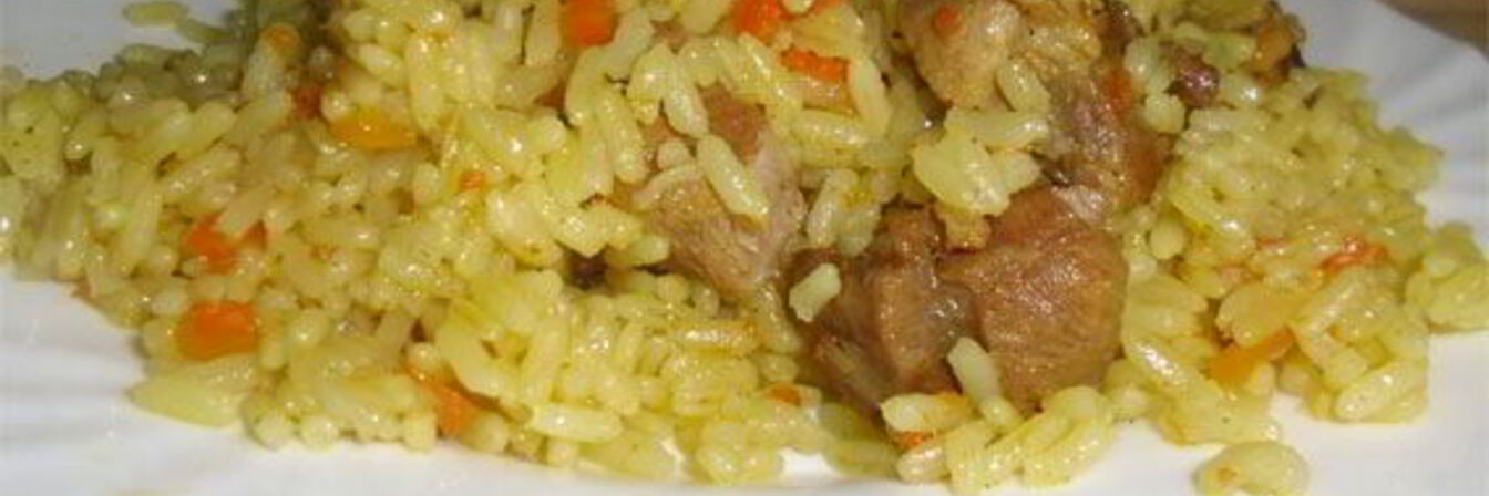 Плов узбекский из баранины