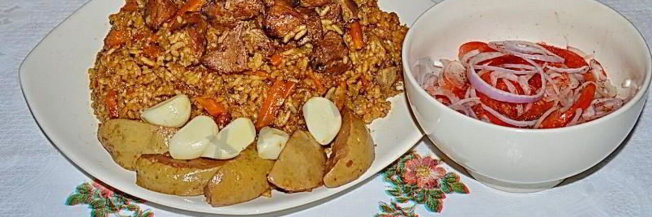 Плов узбекский из говядины