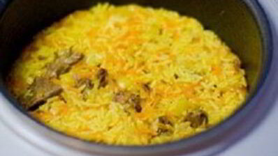 плов в мультиварке с мясом