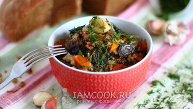 постный плов с грибами в мультиварке