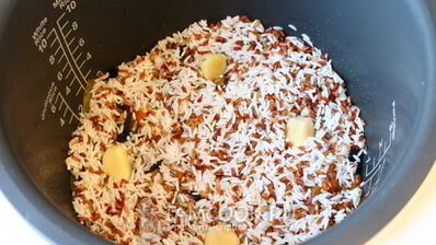 постный плов с грибами в мультиварке