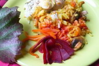 Трехцветный плов