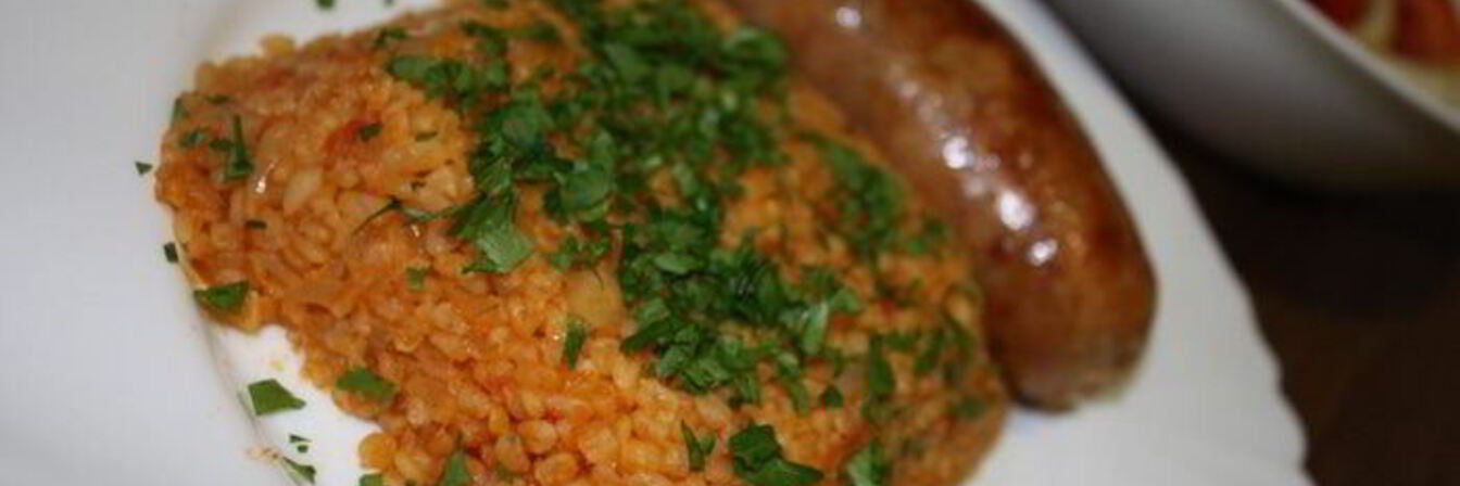 Турецкий плов — булгур с овощами