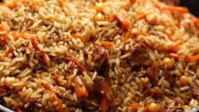 узбекский плов с нутом