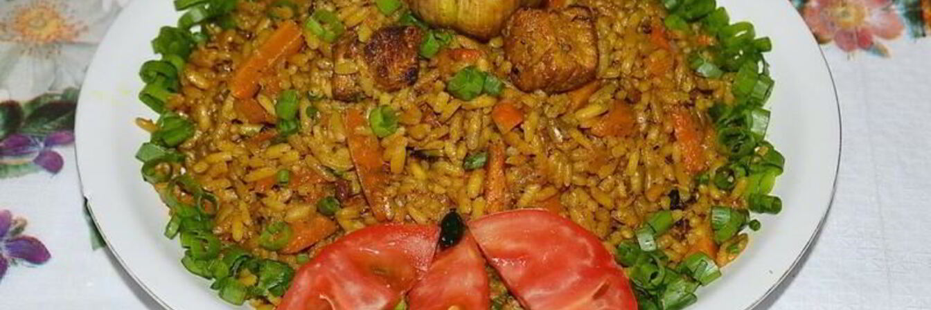 Узбекский плов со свининой