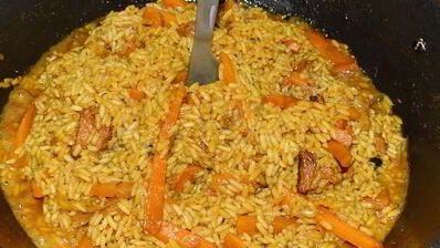 узбекский плов со свининой