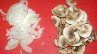 фрикасе из курицы с шампиньонами