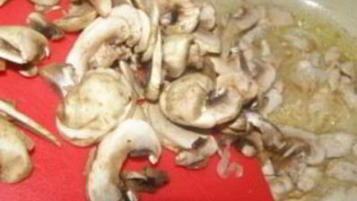 фрикасе из курицы с шампиньонами