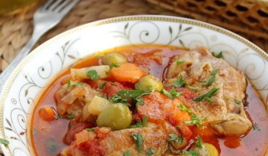 Рецепт фрикасе иза куриц в томате