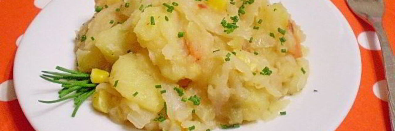 Картофельное рагу с овощами