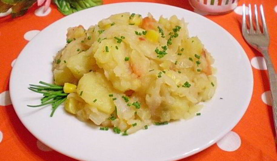 Рецепт картофельного рагу с овощами