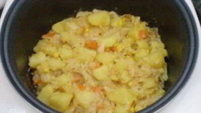 картофельное рагу с овощами