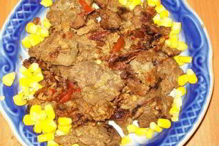 Медовое рагу из говядины