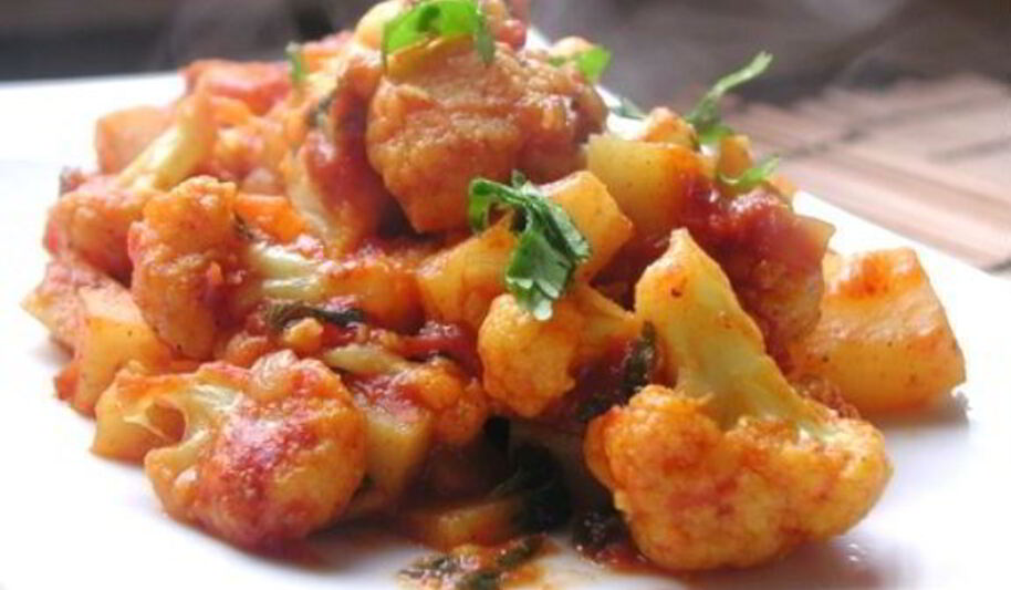 Рецепт овощного рагу под соусом карри