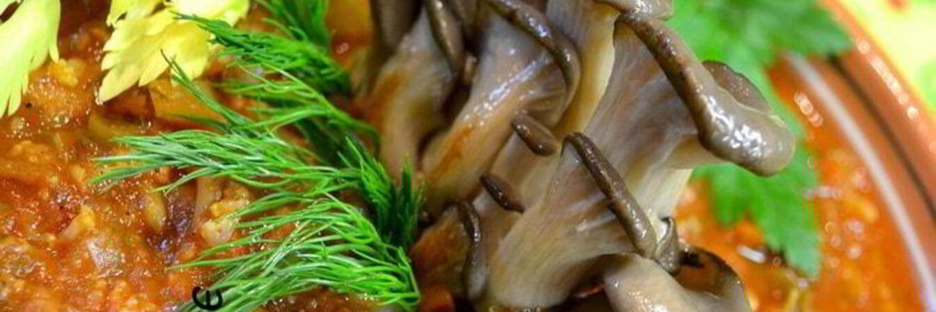 Овощное рагу с грибамиПост