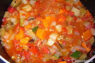 Овощное рагу с карри