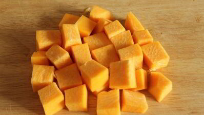 постное овощное рагу в тыкве