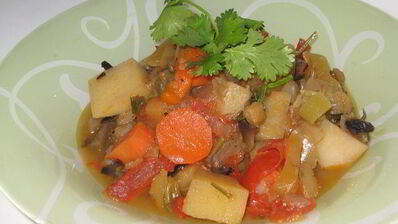 постное овощное рагу