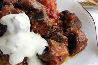 Рагу из баранины в мультиварке